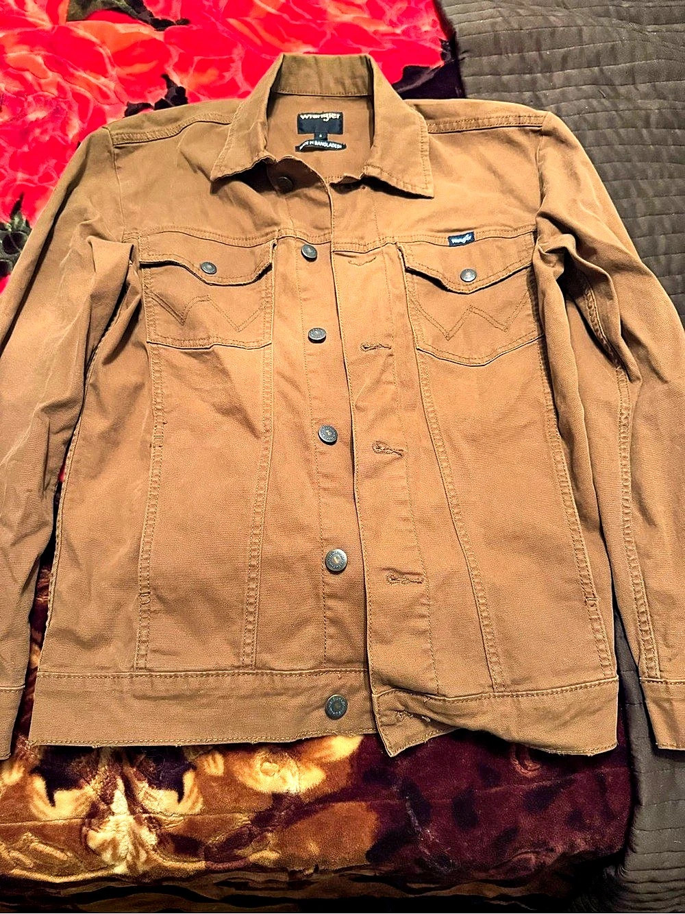 Wrangler Brown Denim Jacket